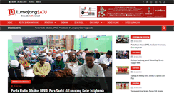 Desktop Screenshot of lumajangsatu.com