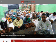 Tablet Screenshot of lumajangsatu.com